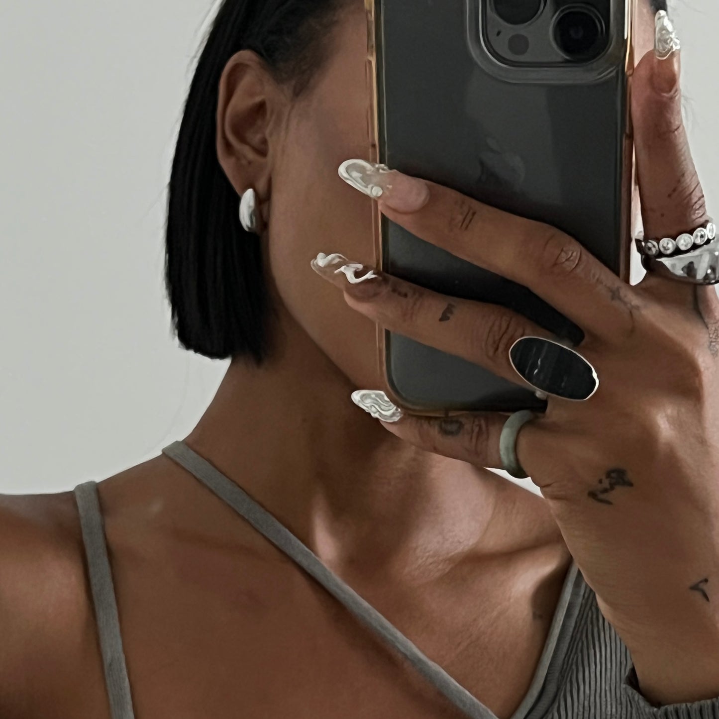 Tear Drop Studs