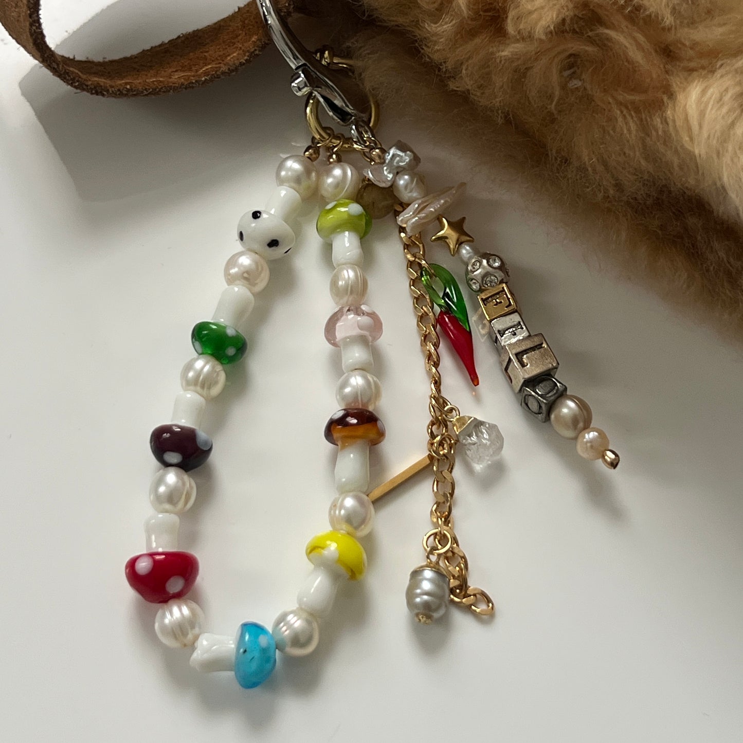 Shroomy Bag Charm