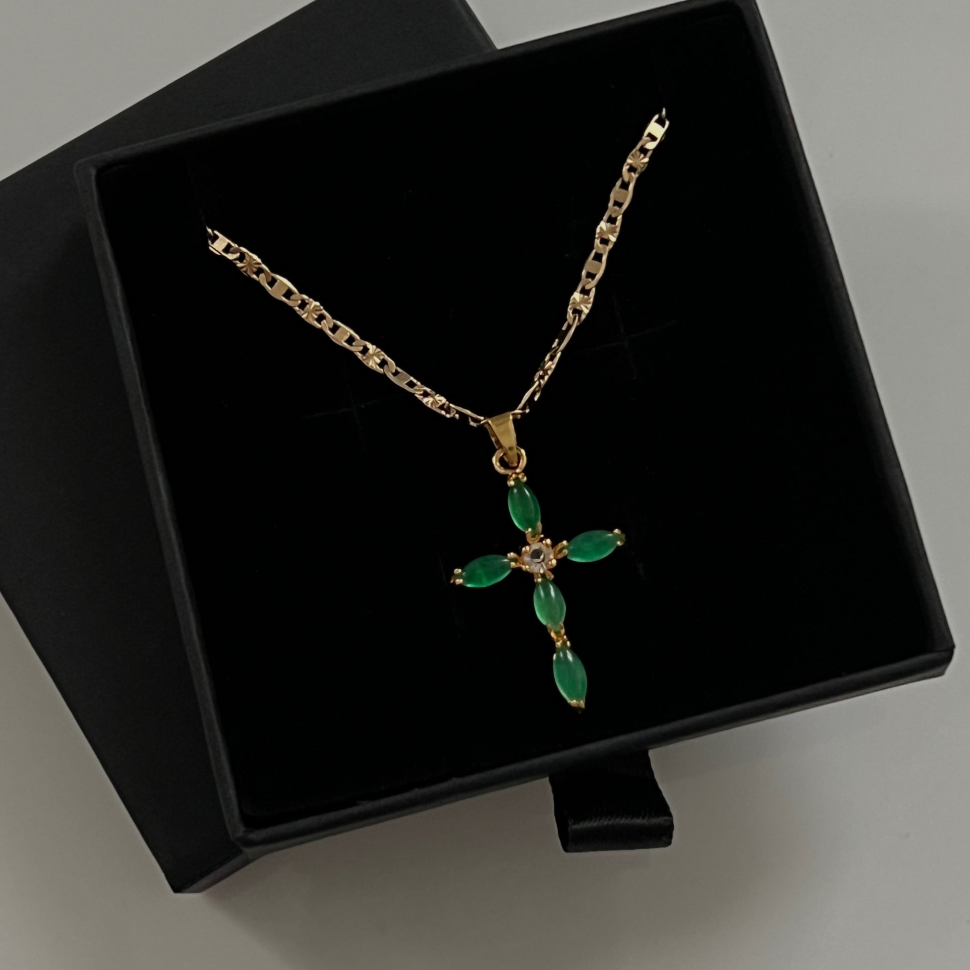 Jadeite Cross