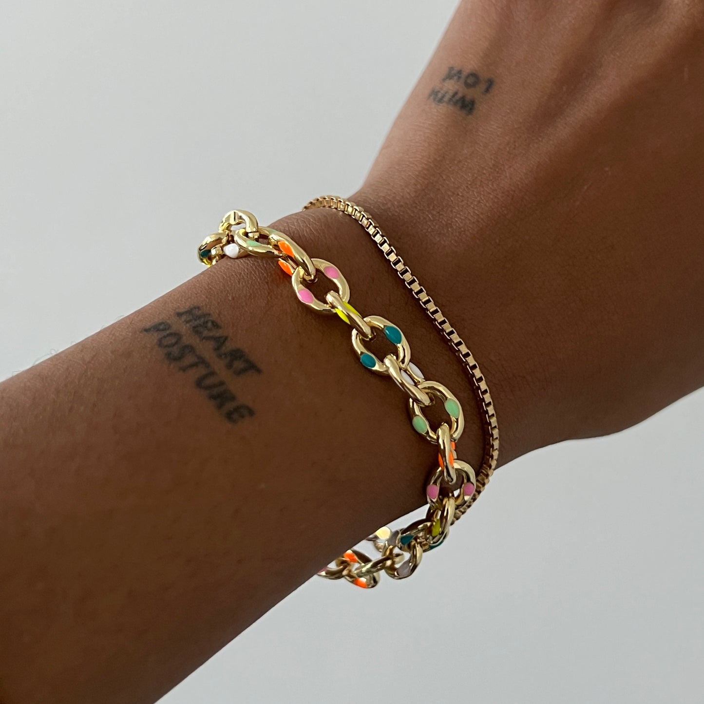 Miami Link Bracelet — Flora