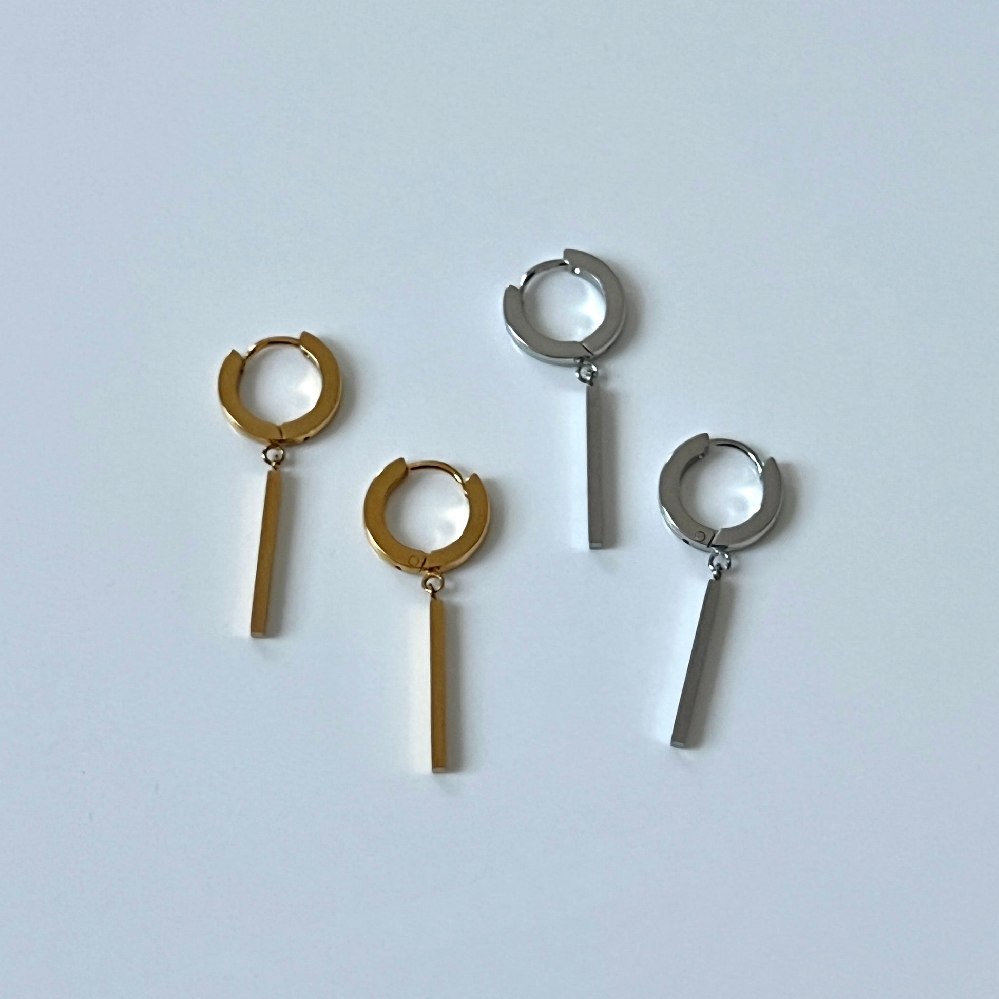 Drop Bar Hoops