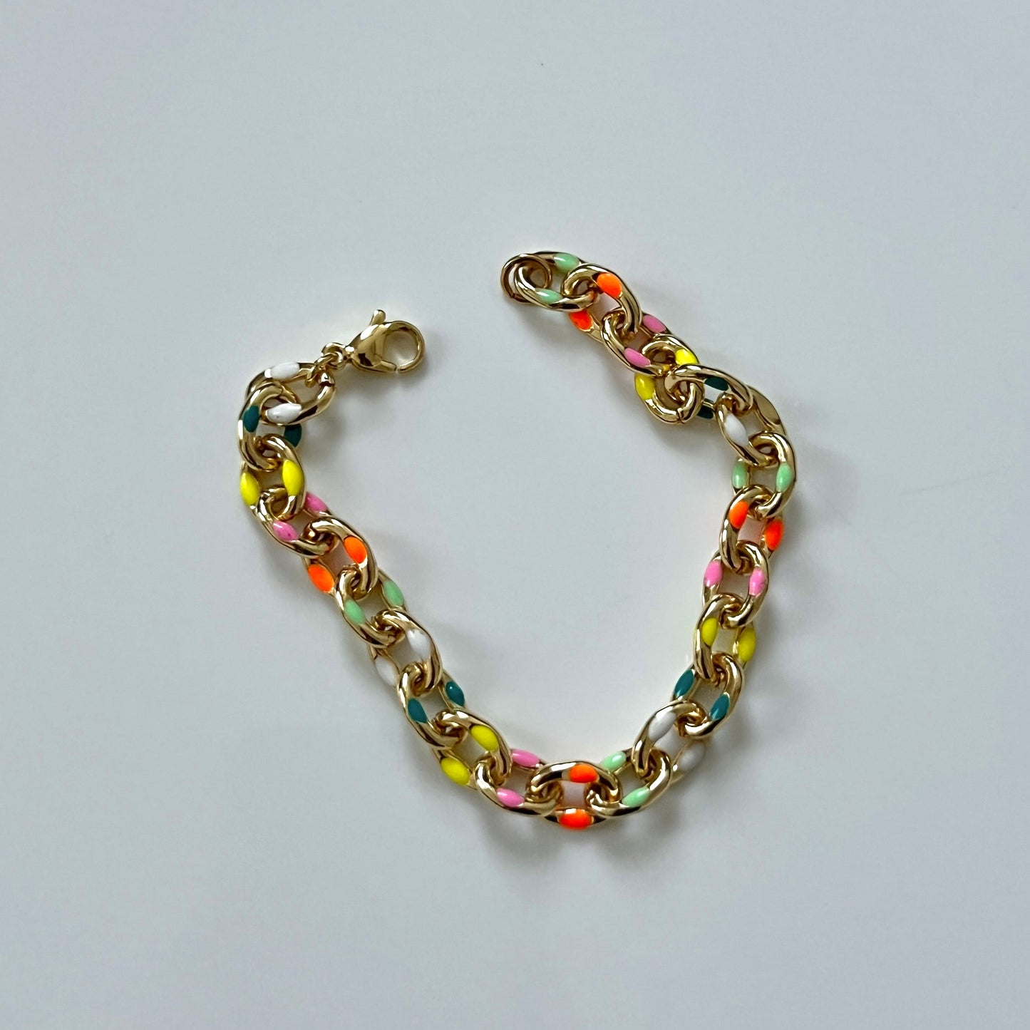 Miami Link Bracelet — Flora