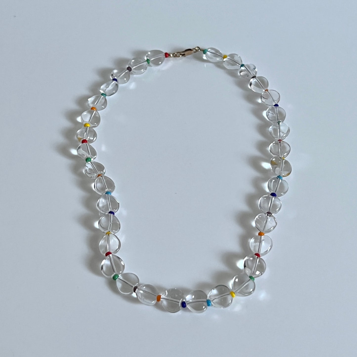 Liza Quartz Heart Necklace