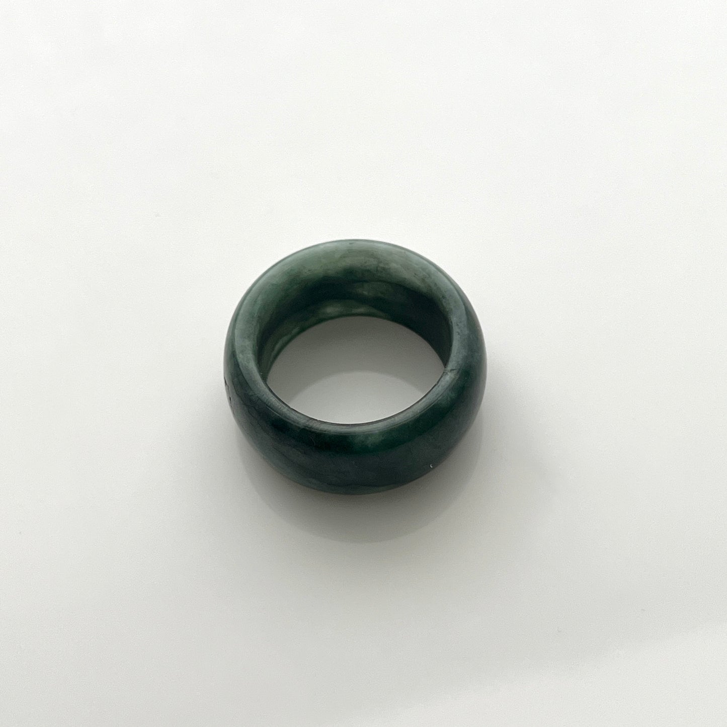 Jade Barrel Ring