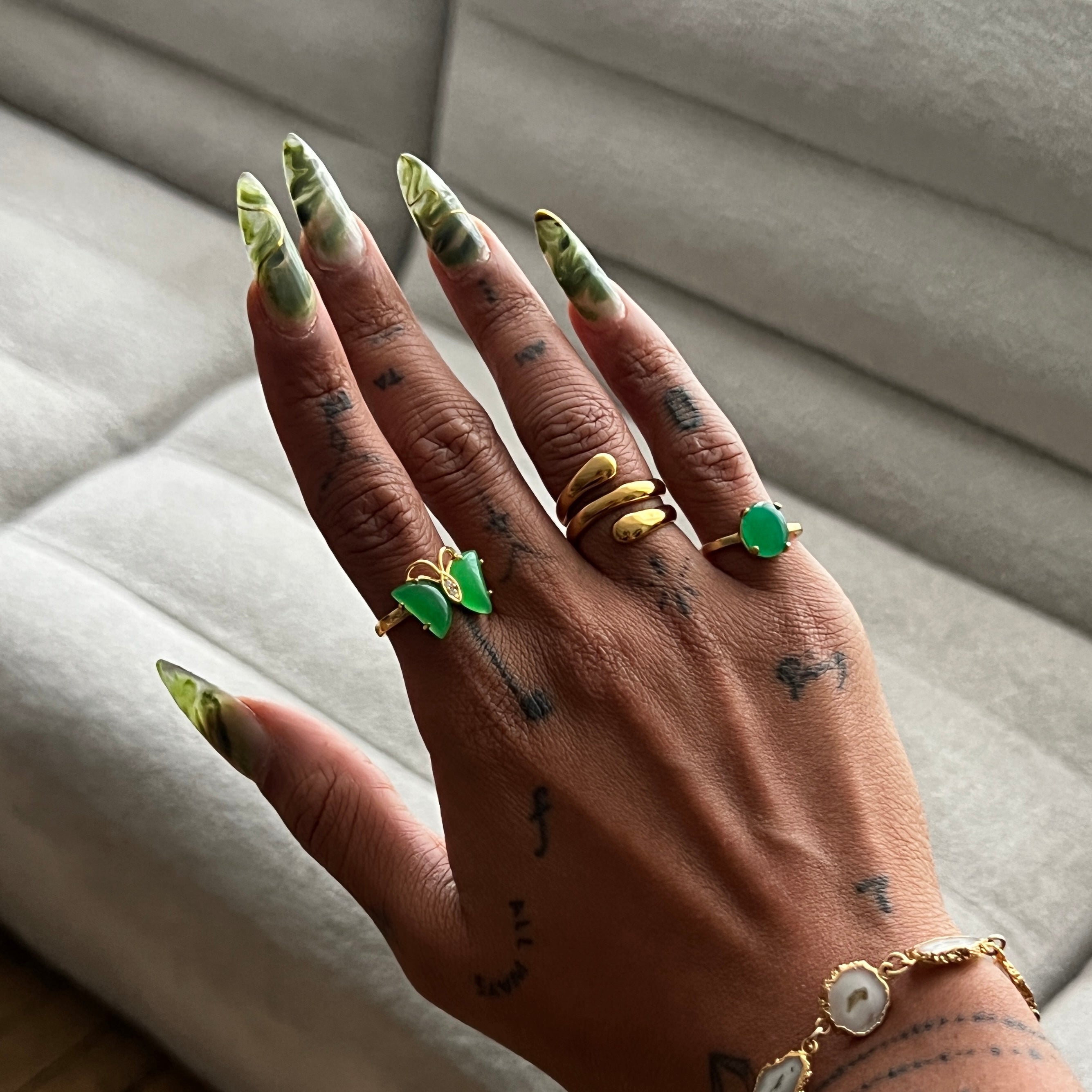 Morphé Jade Ring