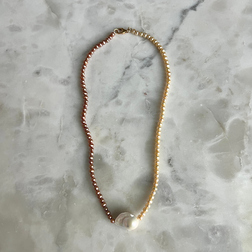 Kenzo Pearl Necklace