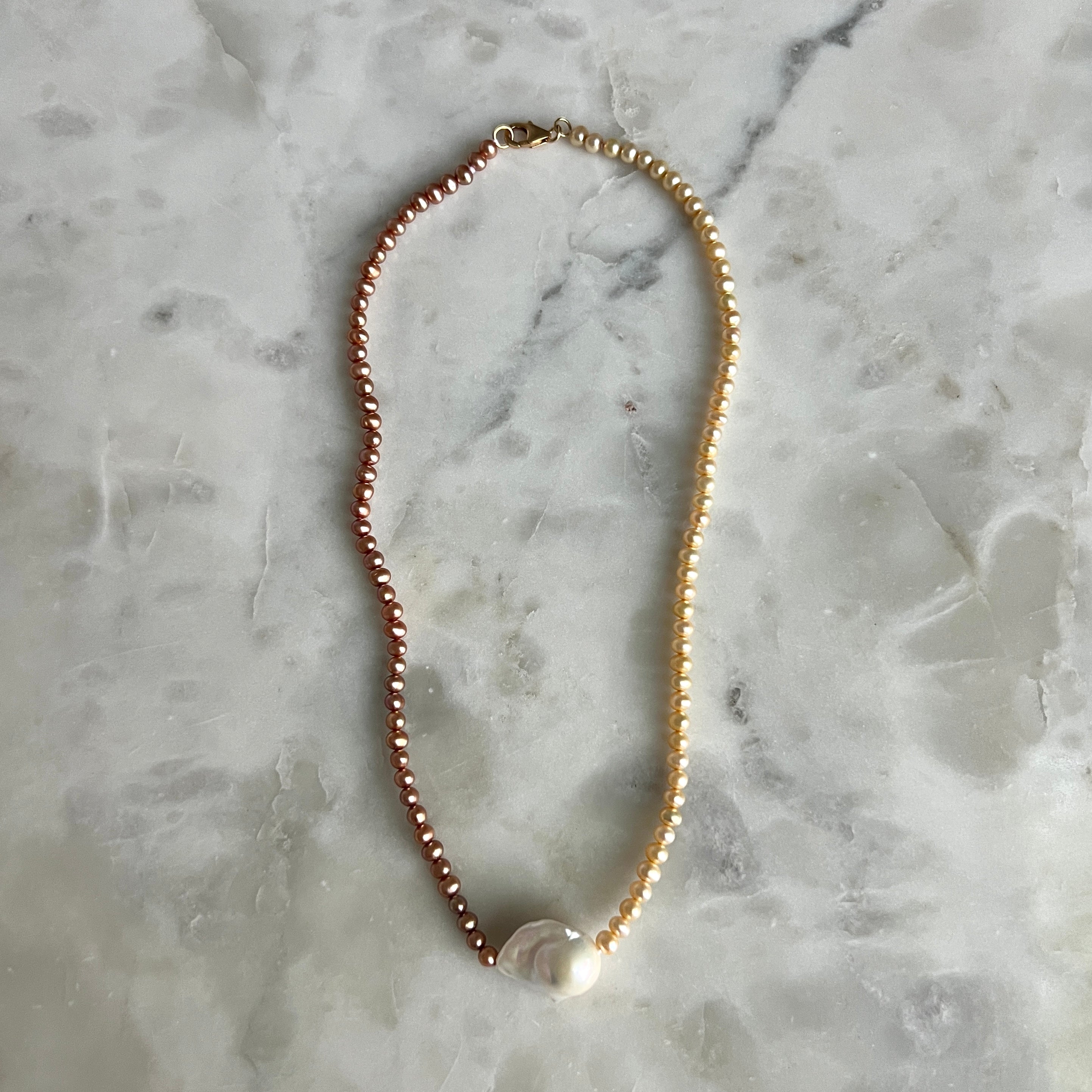 Kenzo Pearl Necklace