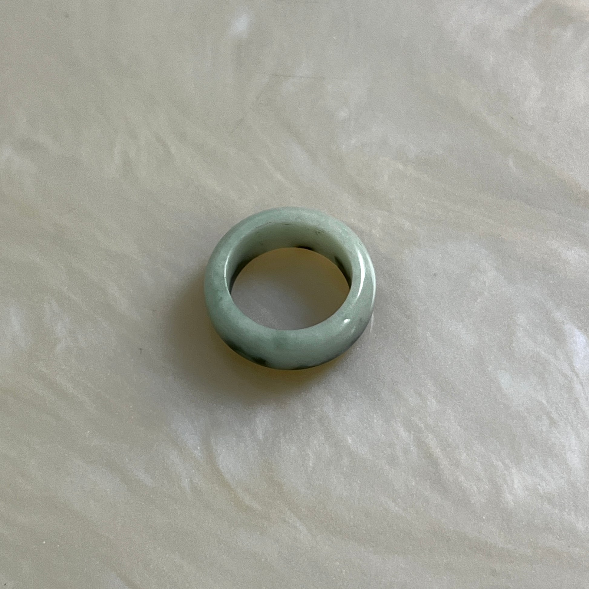 Jade Barrel Ring