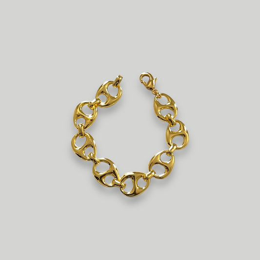 Gold Tab Bracelet