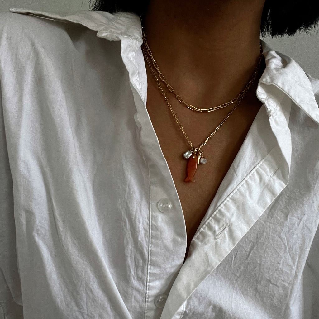 Pezzi Fish Carnelian