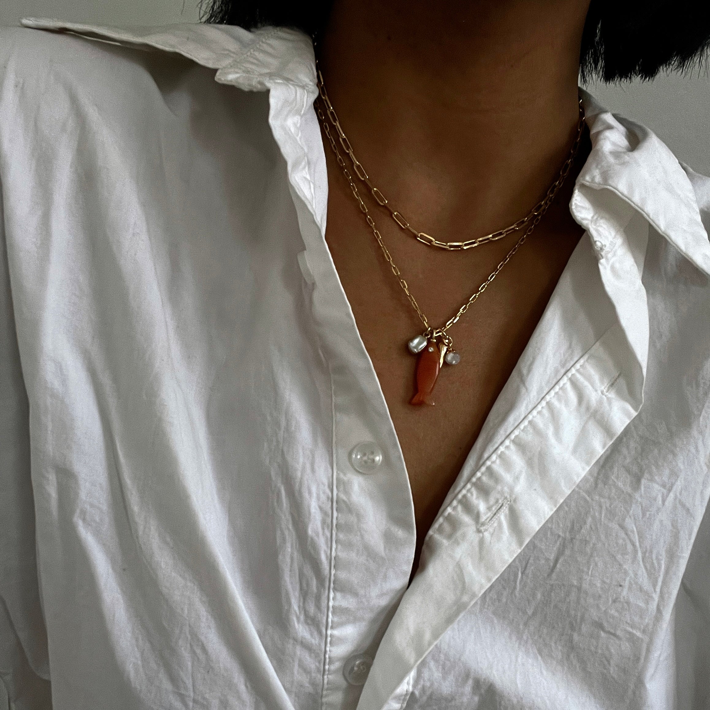 Pezzi Fish Carnelian