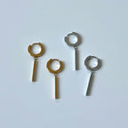 Drop Bar Hoops
