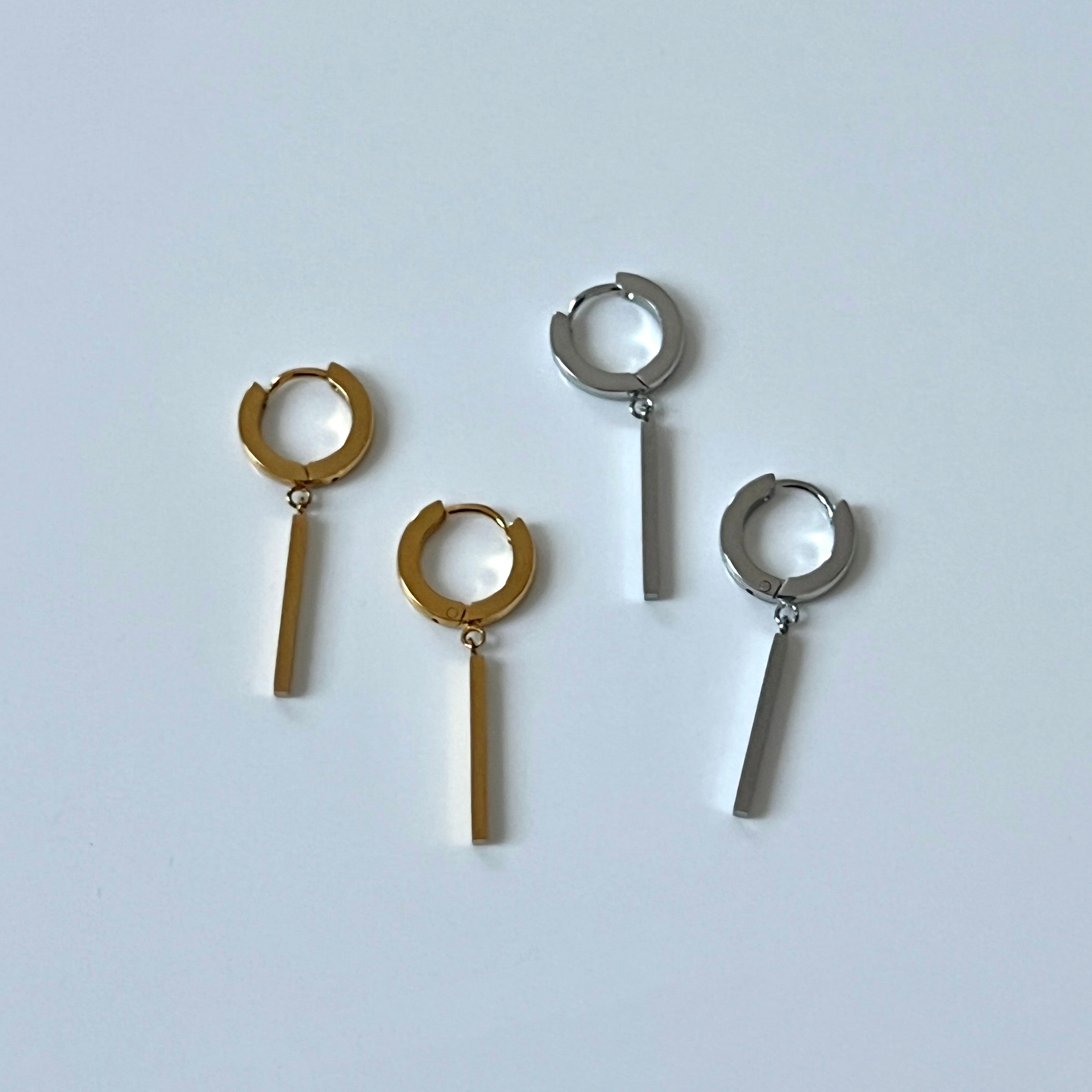 Drop Bar Hoops