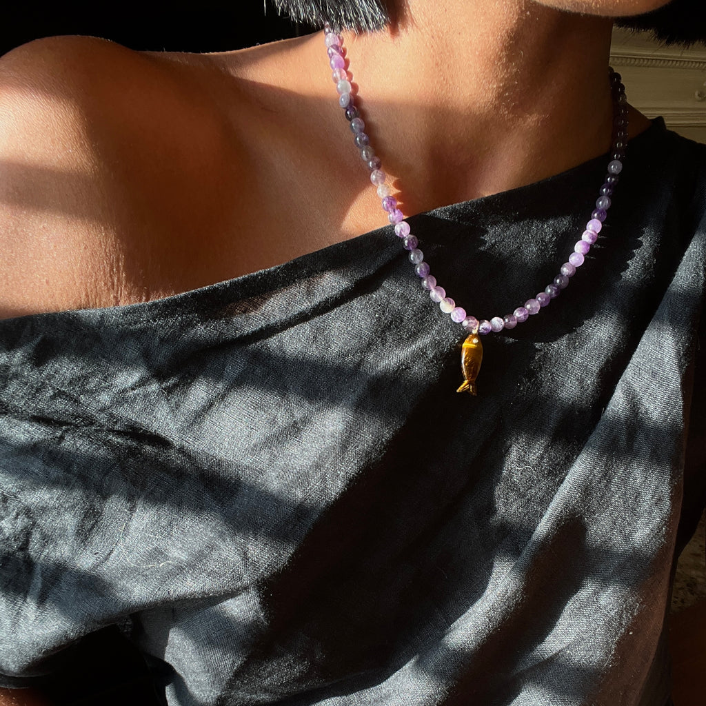PISCES — Amethyst + Tiger’s Eye