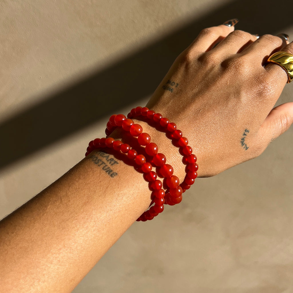 Carnelian Stone Bracelet