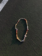 Colorful freshwater pearl necklace
