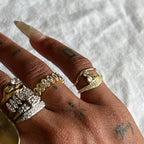 Dahlia Pinky Ring