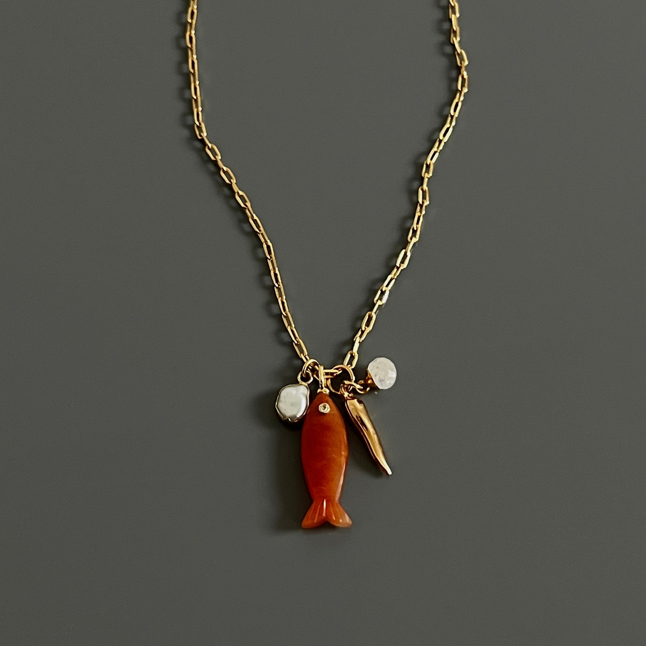 Pezzi Fish Carnelian