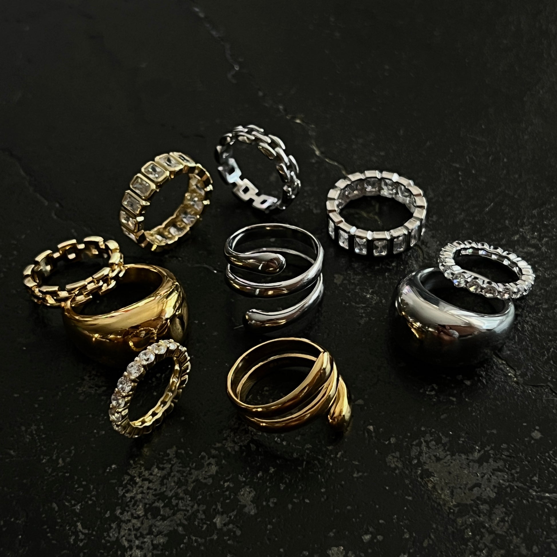 The Filo 5 Ring Set