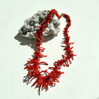 Italian Red Coral Necklace