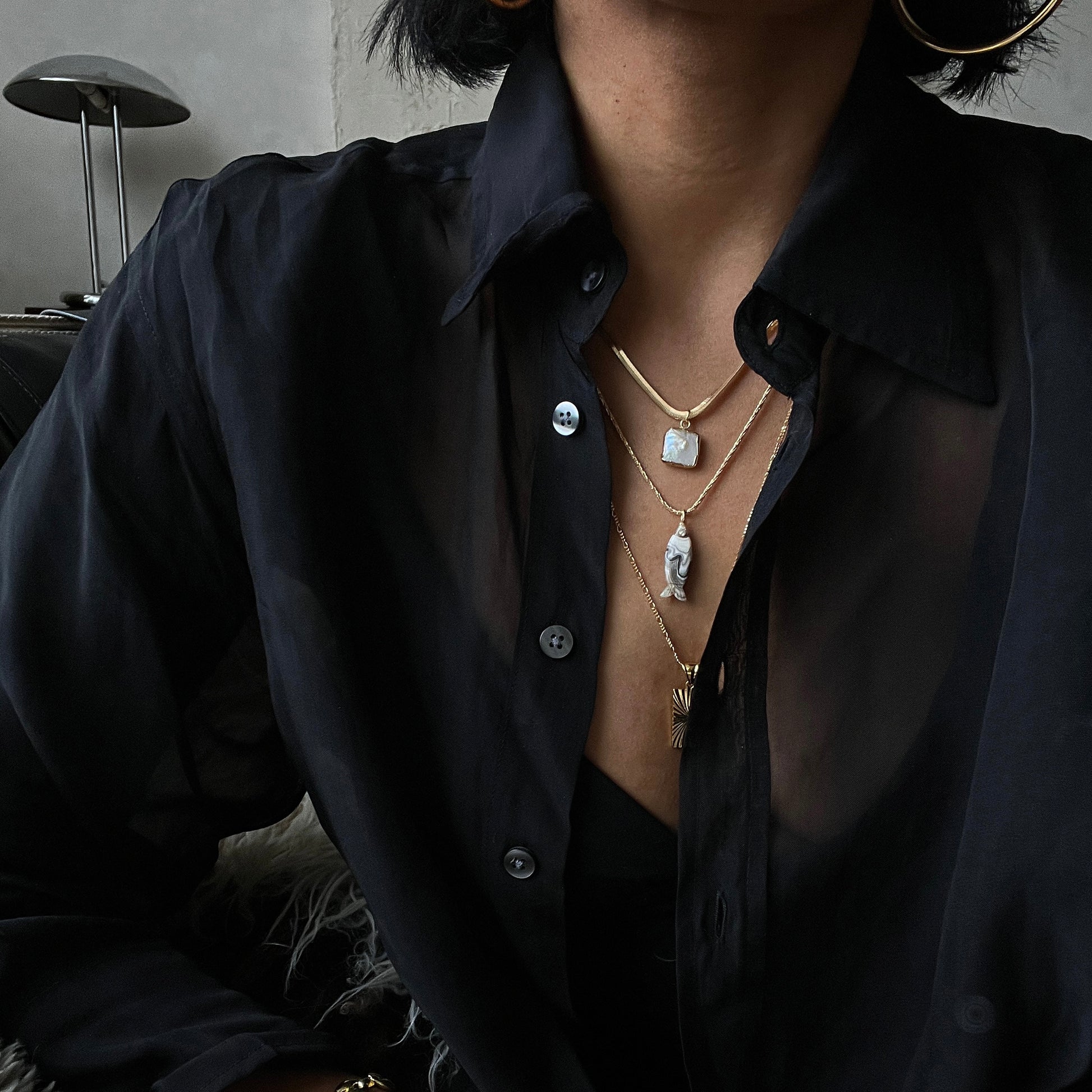 Keystone Fish Necklace