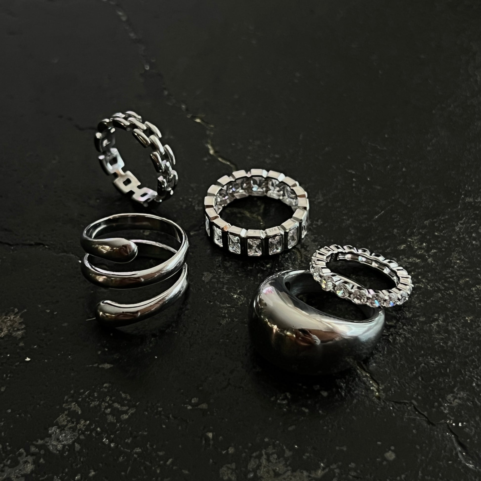 The Filo 5 Ring Set