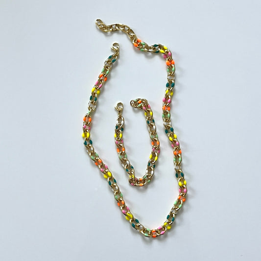 Miami Link Bracelet — Flora