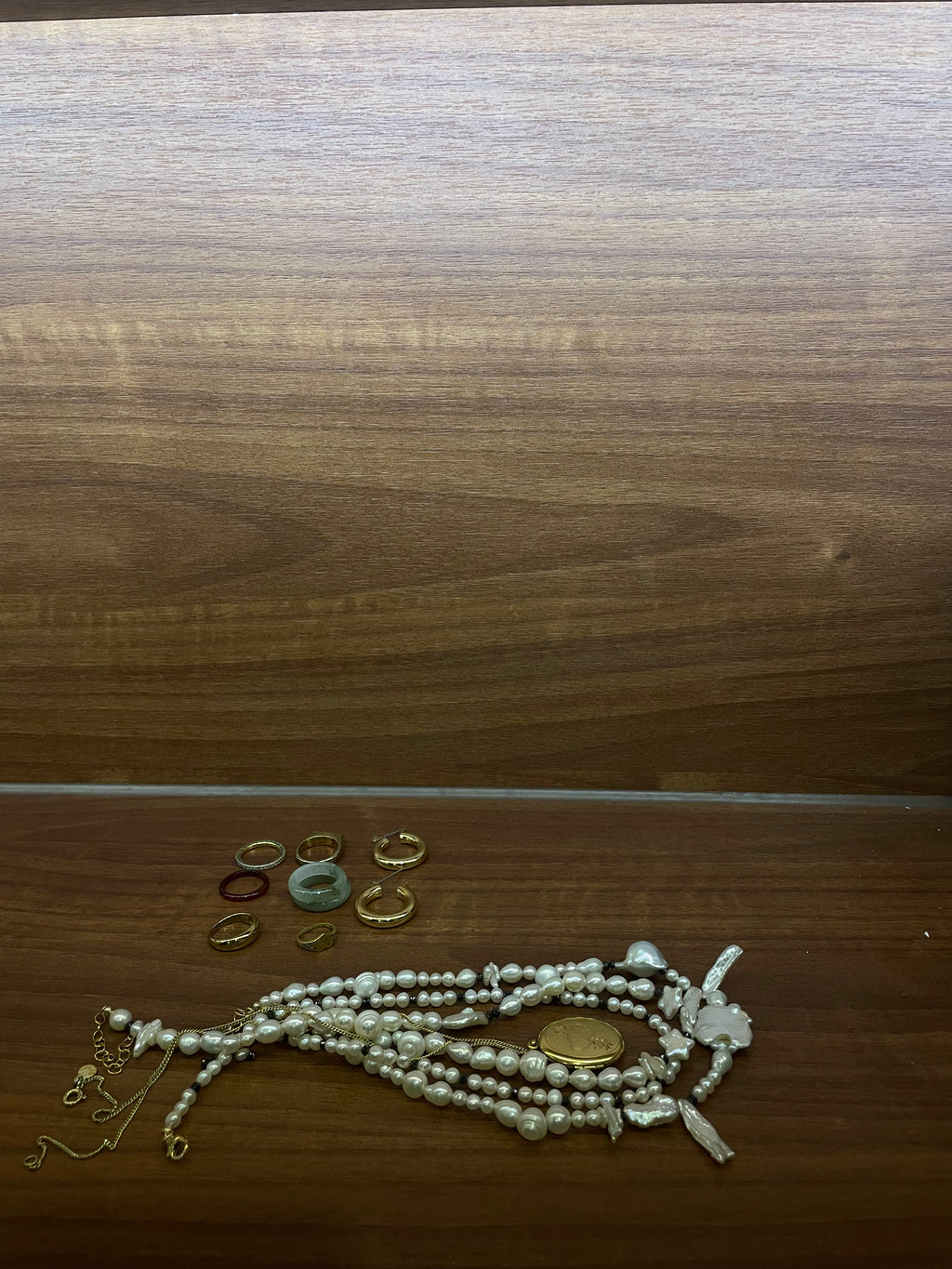 Natalie - Black Diamond + Freshwater Pearl