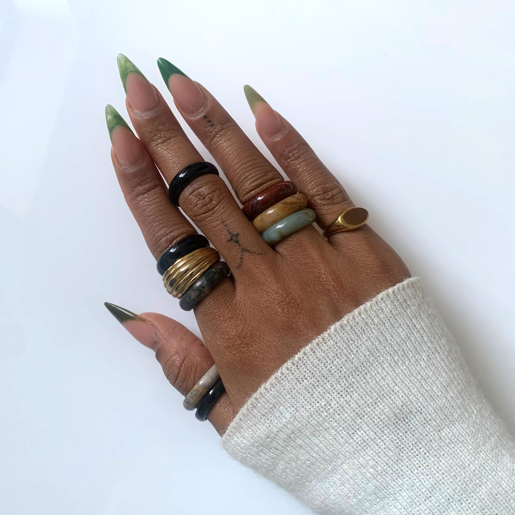 STONE RING: Black Onyx