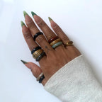 STONE RING: Black Onyx
