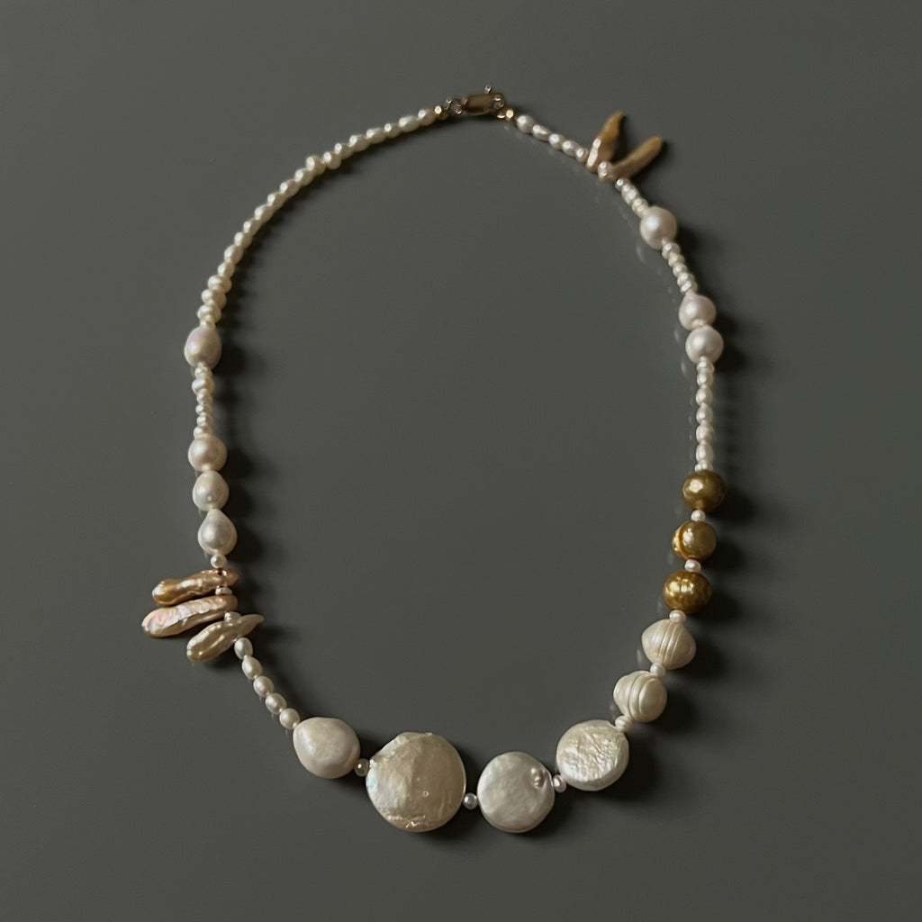 Celestine Pearl Necklace