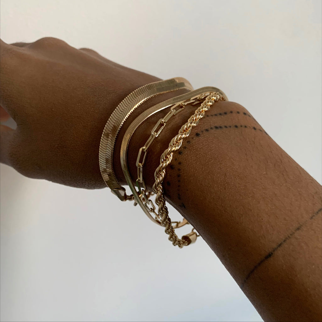 Romeo Bracelet (gold filled)