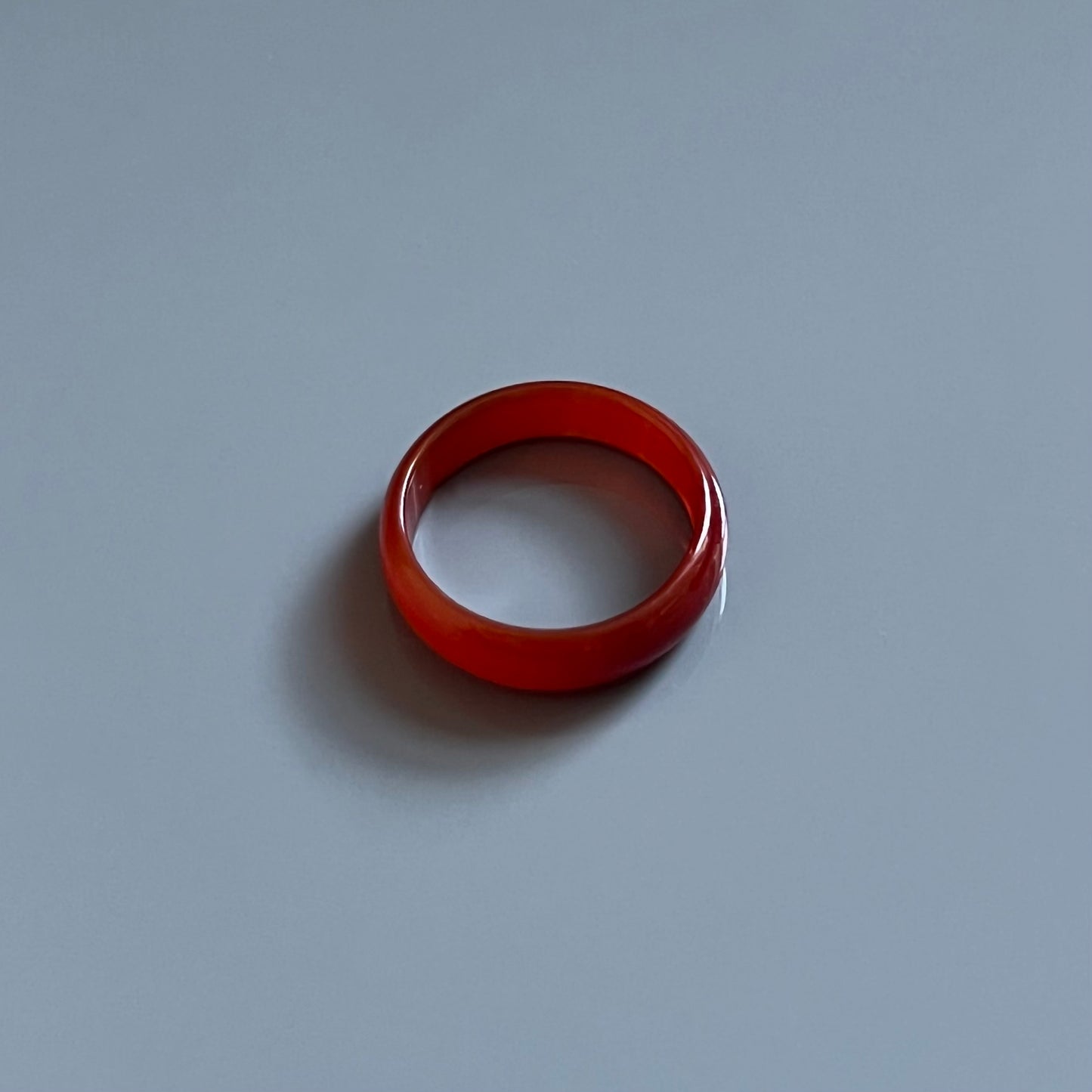 STONE RING: Carnelian (Thick)