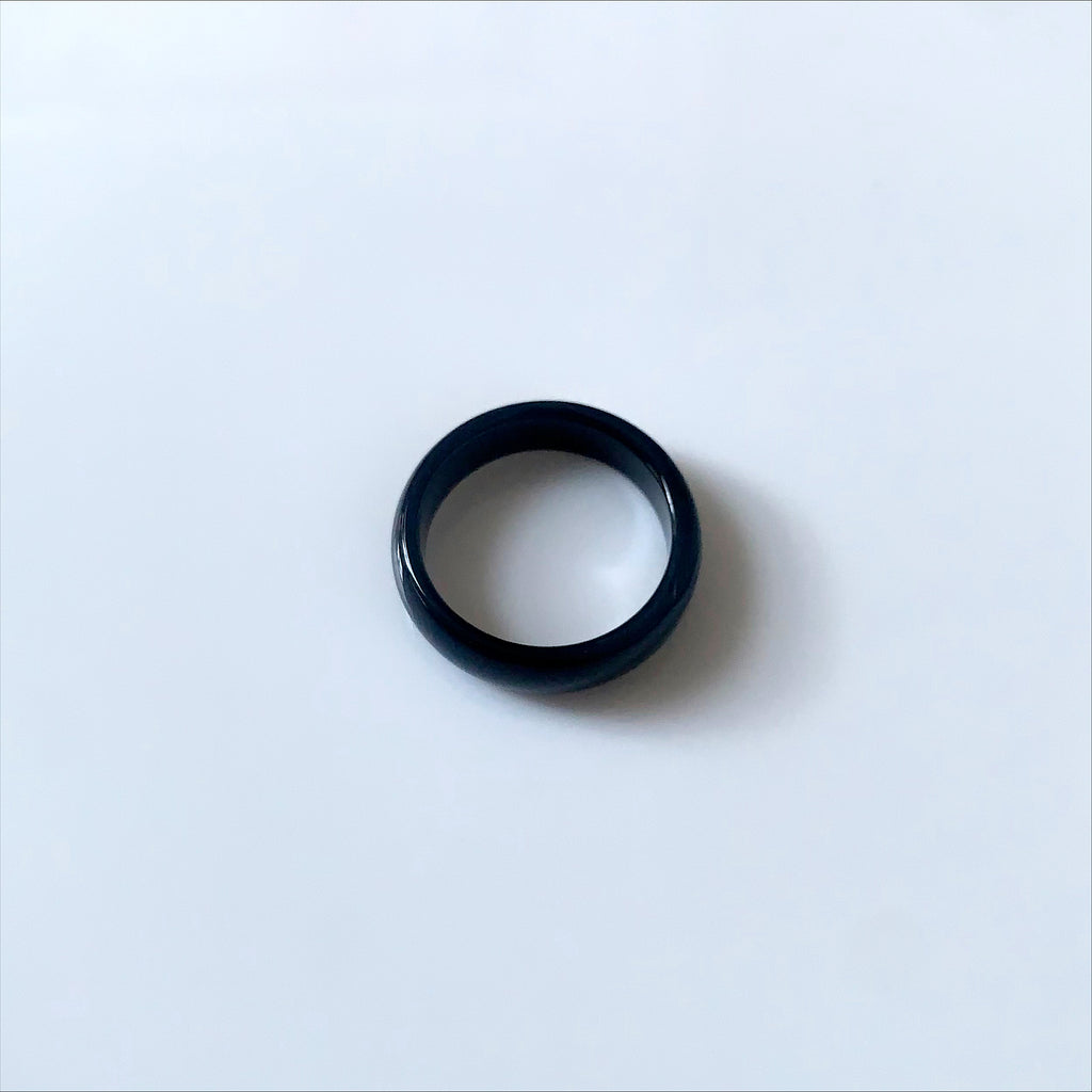 STONE RING: Black Onyx
